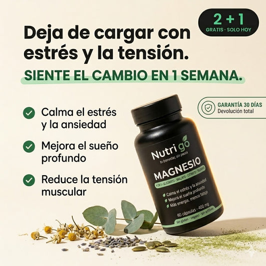 Magnesio Nutri Go - Resultados en 1 semana